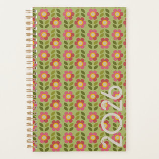 Agenda MOSSY BLOOM - Botanical Pattern Planner