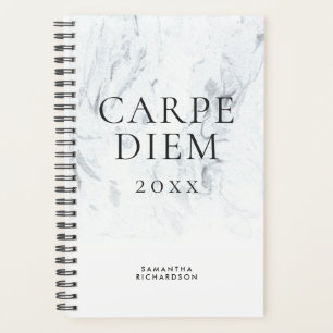Agenda Motivação do Carpe Diem Chic Marble