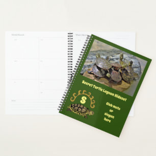 Agenda Motto Fotográfico Secreto Turtle Hideout
