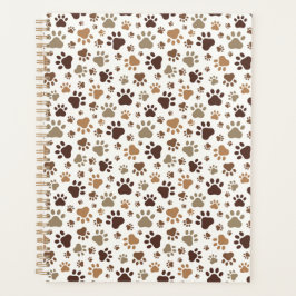 Agenda Muddy Paw Prints Planner