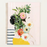 Agenda Mulher com Flores<br><div class="desc">Cresça como eu,  por Victoria Borges. | 138523GG</div>