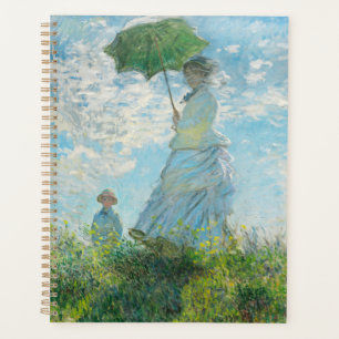 Agenda Mulher com Parasol Claude Monet