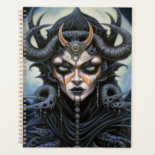 Agenda Mulher demônio: Rainha Dark Fantasy Art