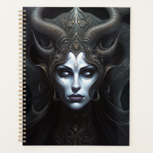 Agenda Mulher demônio: Rainha Dark Fantasy Art