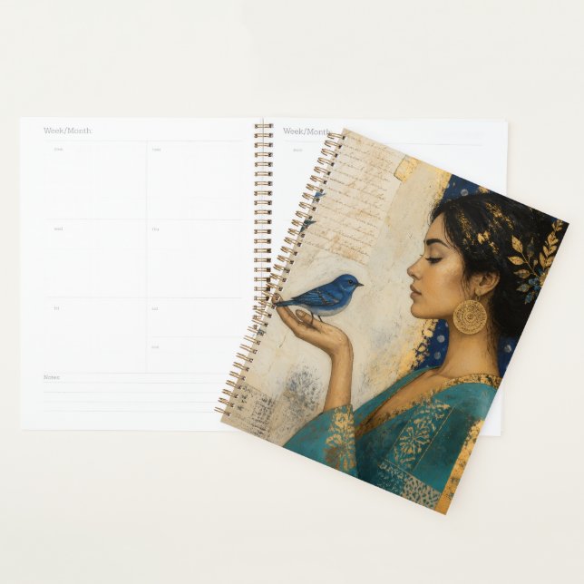 Agenda Mulher Fantasia e um Pássaro Azul (Exibição)