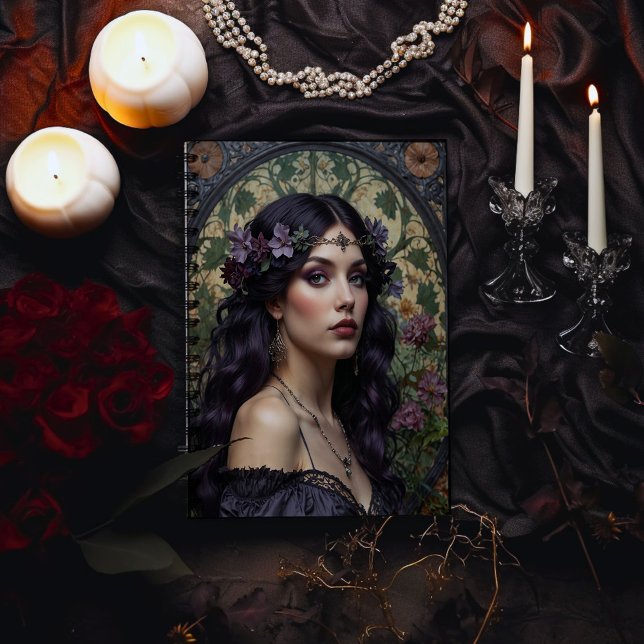 Agenda Mulher Gótica Nouveau (Criador carregado)