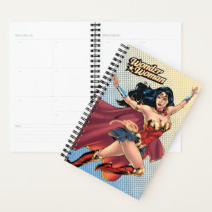 Agenda Mulher Maravilha Vestindo Cabo