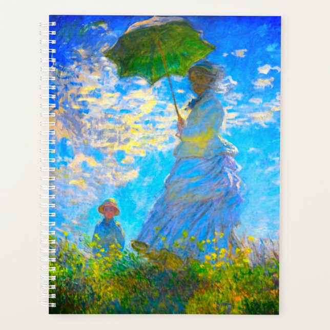 Agenda Mulher Monet com Parasol (Frente)