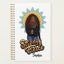 Mulher Negra Forte e Feroz Personalizada