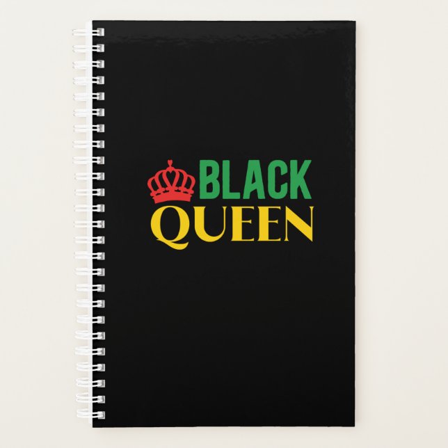 Agenda Mulher Negra Rainha Negra (Frente)