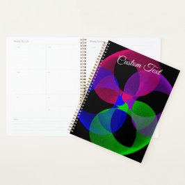 Agenda Multi Color Fusion Geometric Spiral Planner