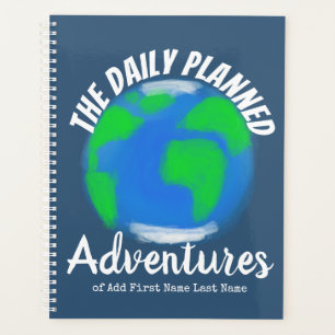 Agenda Mundo Personalizado Desenho Da Mão Do Estilo Da BD