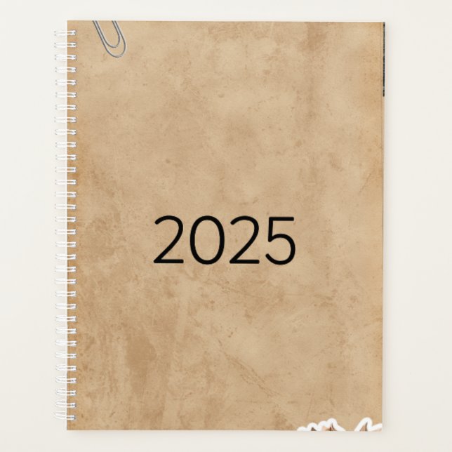 Agenda Murugi Stationery Co. 2025 Planeador Soft-Planner (Frente)