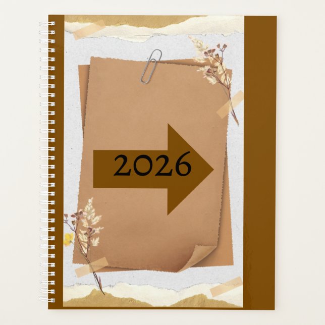 Agenda Murugi Stationery Co. 2026 Soft-planner  Planejado (Frente)