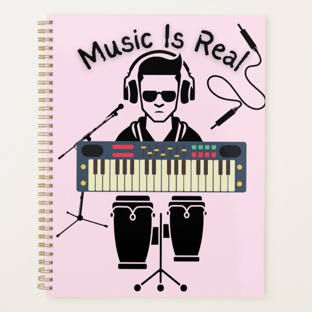 Agenda Música É Real (Frente)