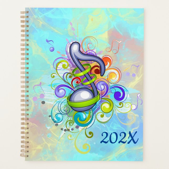 Agenda Musical anual personalizado (Frente)