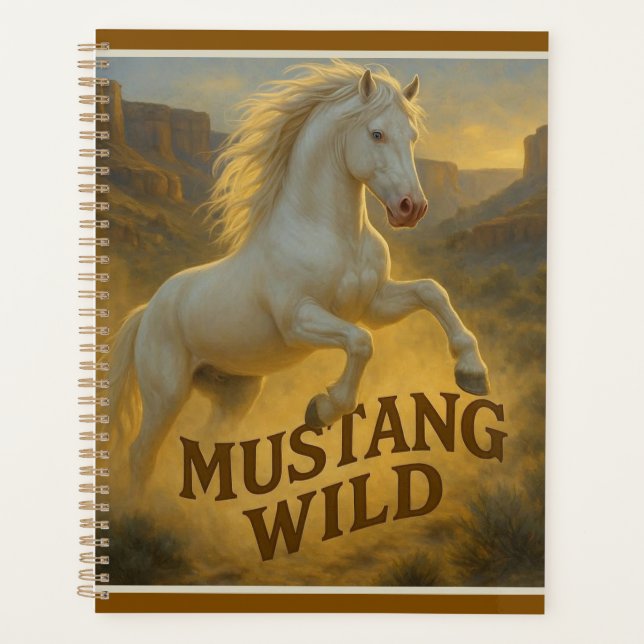 Agenda MustangWild Planner  (Frente)