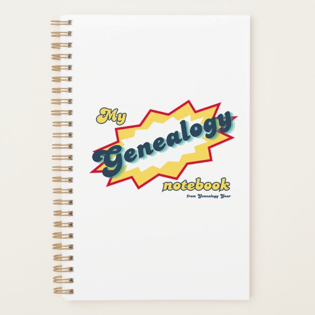Agenda My Genealogy Notebook (planner version) (Frente)