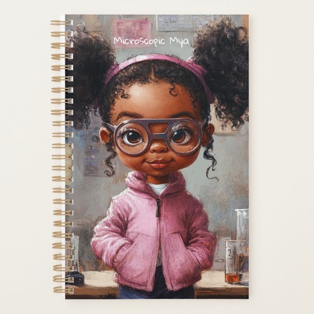 Agenda Mya microscópica (Frente)