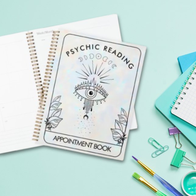 Agenda Mystical Mau Eye Celestial Tarot Holographic (Mystical Evil Eye Celestial Tarot Holographic Planner)