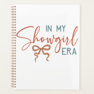 Agenda Na Minha ERA de Showgirl Coquette Bow