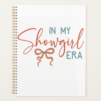 Agenda Na Minha ERA de Showgirl Coquette Bow