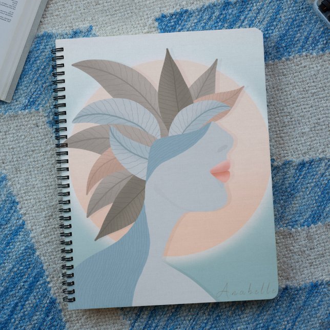 Agenda Na moda Pastel Pink & Blue Women 2024 (Criador carregado)