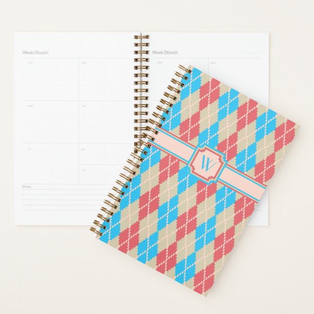 Agenda Na Praia Argyle Planner (Exibição)