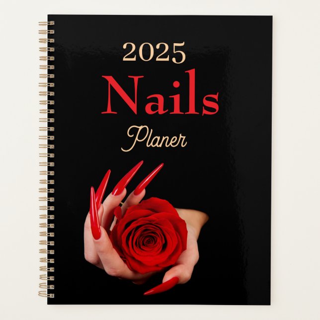 Agenda Nails 2025 Planer (Frente)