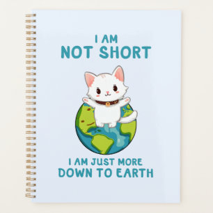 Agenda Não Curto, só para baixo para a Terra - Humor Gato