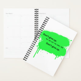 Agenda não desista_você cancussao o tempo todo