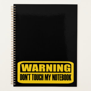 Agenda não toque meu notebook