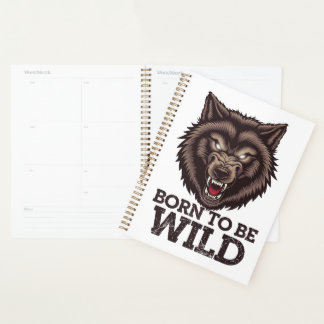 Agenda Nascer de ser Lobo Selvagem: Espírito Alfa Indomad