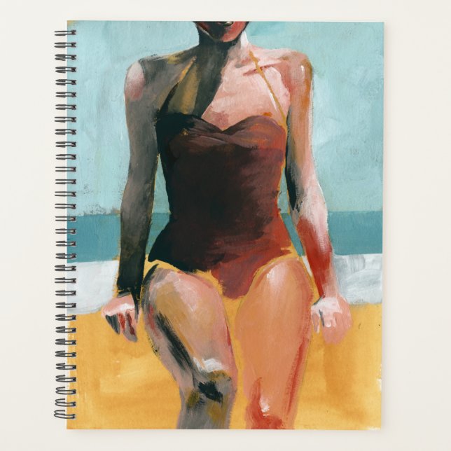 Agenda Natação de vindima - maiô vermelho (Frente)