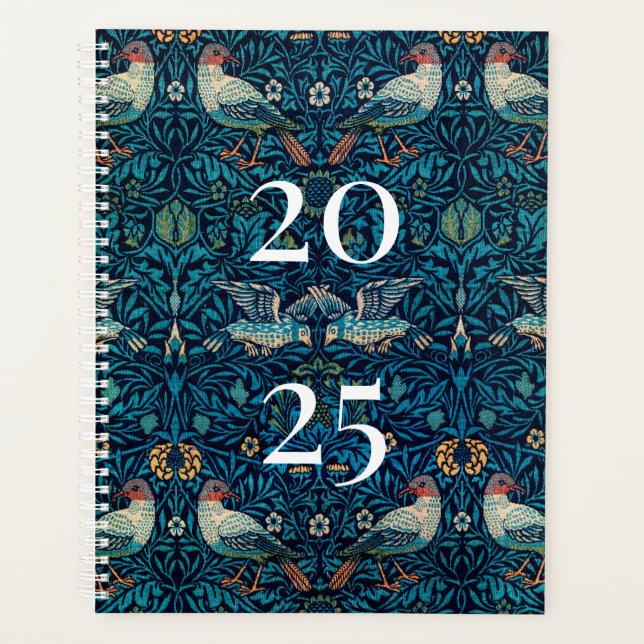 Agenda Natais vintages, William Morris (Frente)