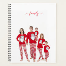 Natal Personalizado Família Duas Fotos Dupla Face