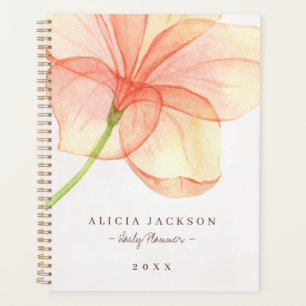 Agenda Negócios femininos florais modernos
