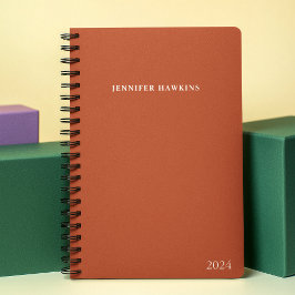 Agenda Negócios semanais exclusivos do Clean Terracotta