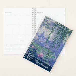 Agenda Nenúfares de Monet   Texto Personalizado