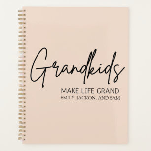 Agenda Netos de Script Manuscrito tornam a vida grande