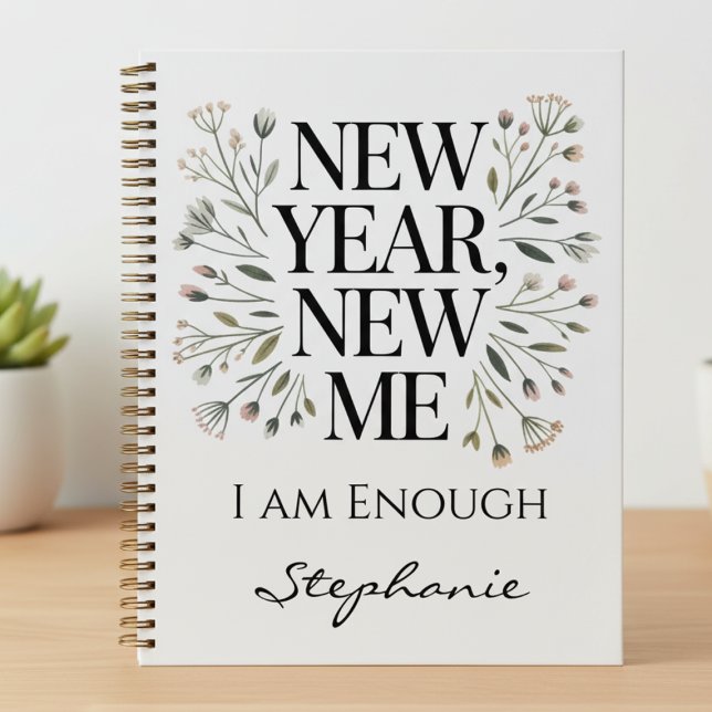 Agenda New Year, New Me Affirmation Planner (New Year, New Me Affirmation Planner)