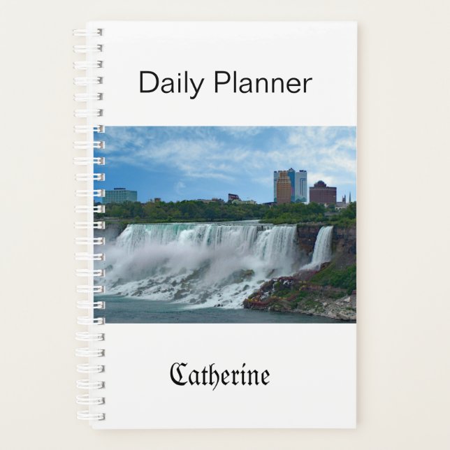 Agenda Niagara Cai do Lado Canadiano (Frente)