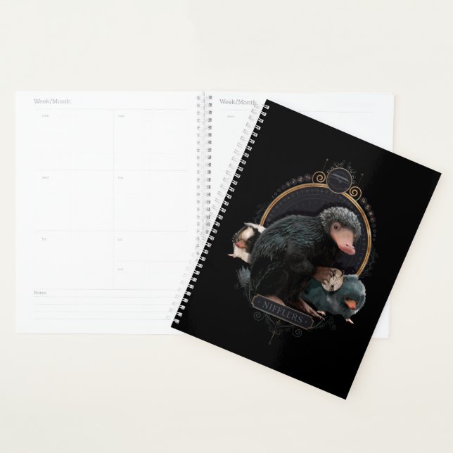 Agenda NIFFLER™ s Art Nouveau Retrato (Exibição)