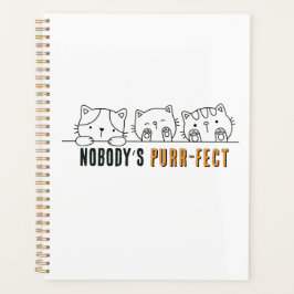 Agenda Nobody's Purr-fect Planner