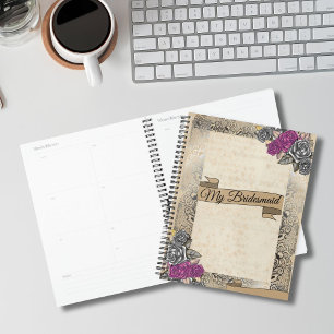 Agenda Noite Rustic Wedesmaid Dift