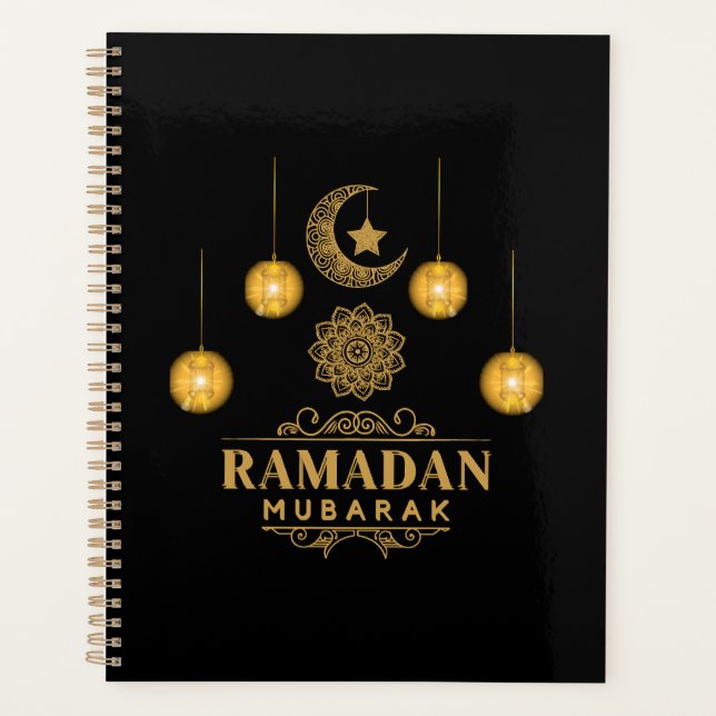 Agenda Noites Elegantes do Ramadão - Eid Mubarak Feriado  (Frente)