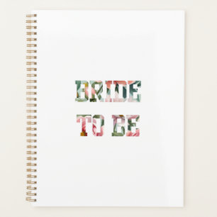 Agenda Noiva com Estampa Floral