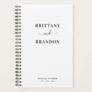 Agenda Noiva e noiva Casamento Moderno Minimalista