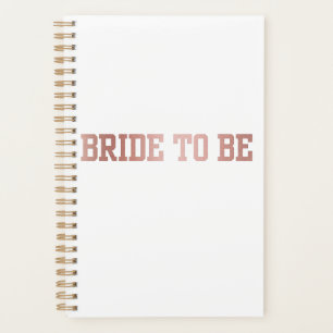 Agenda Noiva Rose Gold