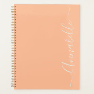 Agenda Nome da tipografia do script Peach